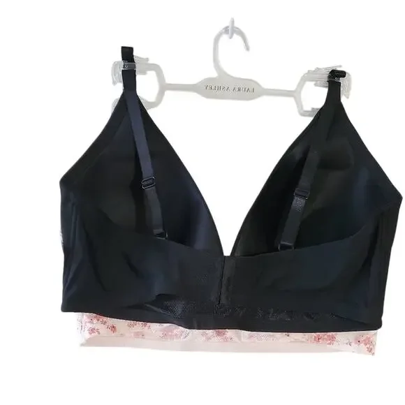 LAURA ASHLEY 2pk breathable comfort‎ Wirefree bras